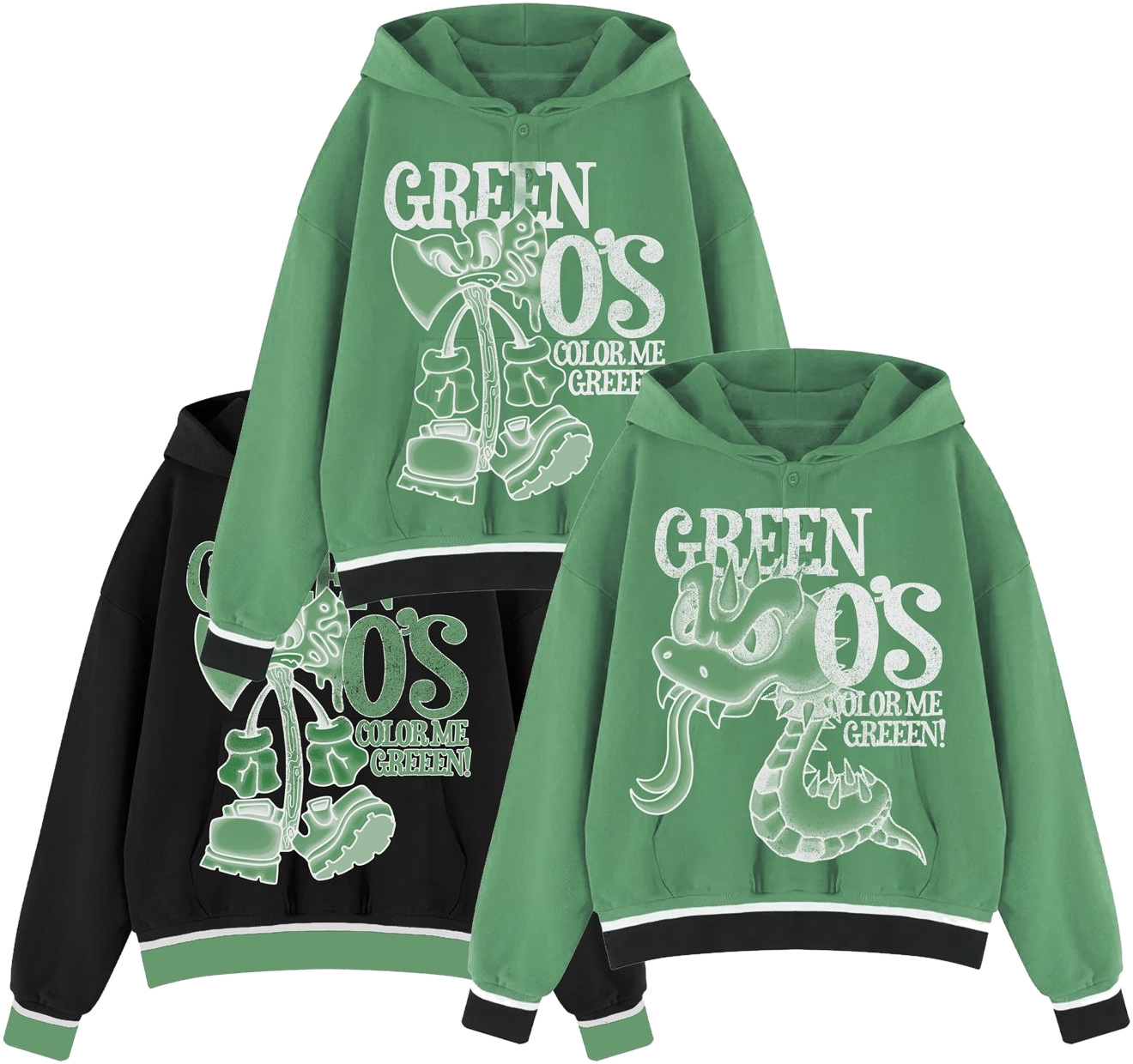 Rich Amiri Color Me Green merch design