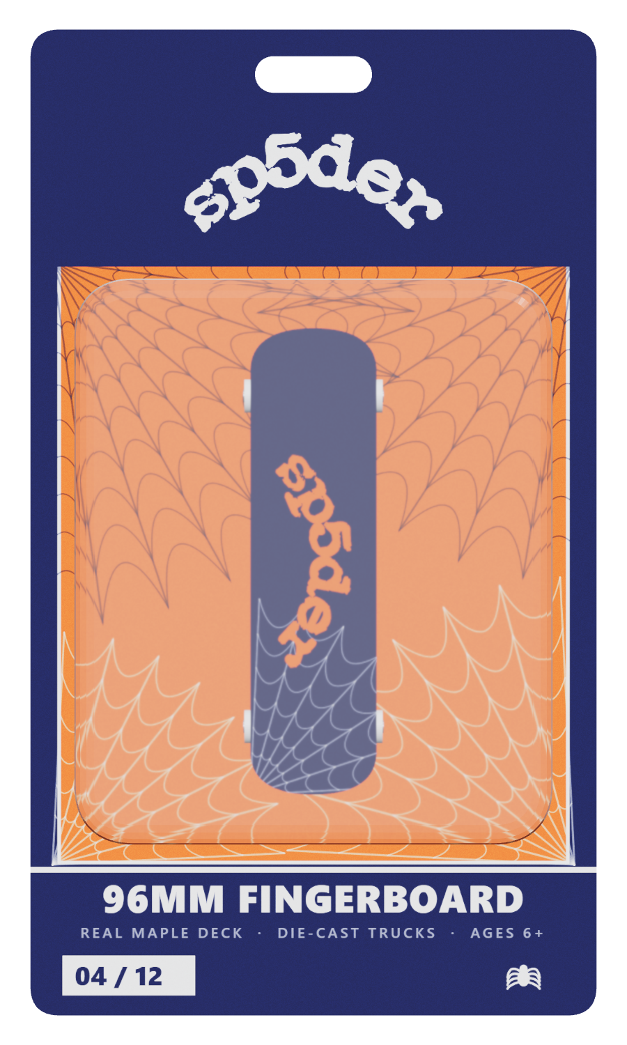 Sp5der fingerboard blister pack concept 4