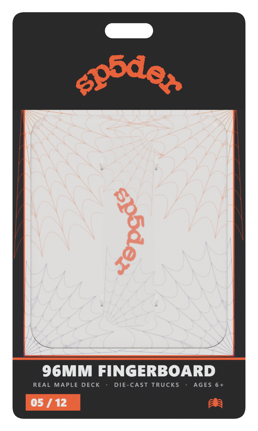 Sp5der fingerboard blister pack concept 5