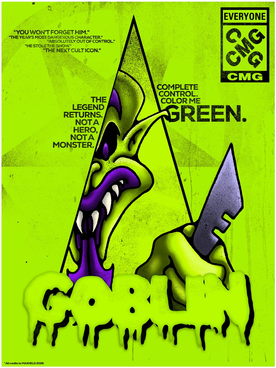 Rich Amiri Color Me Green merch design