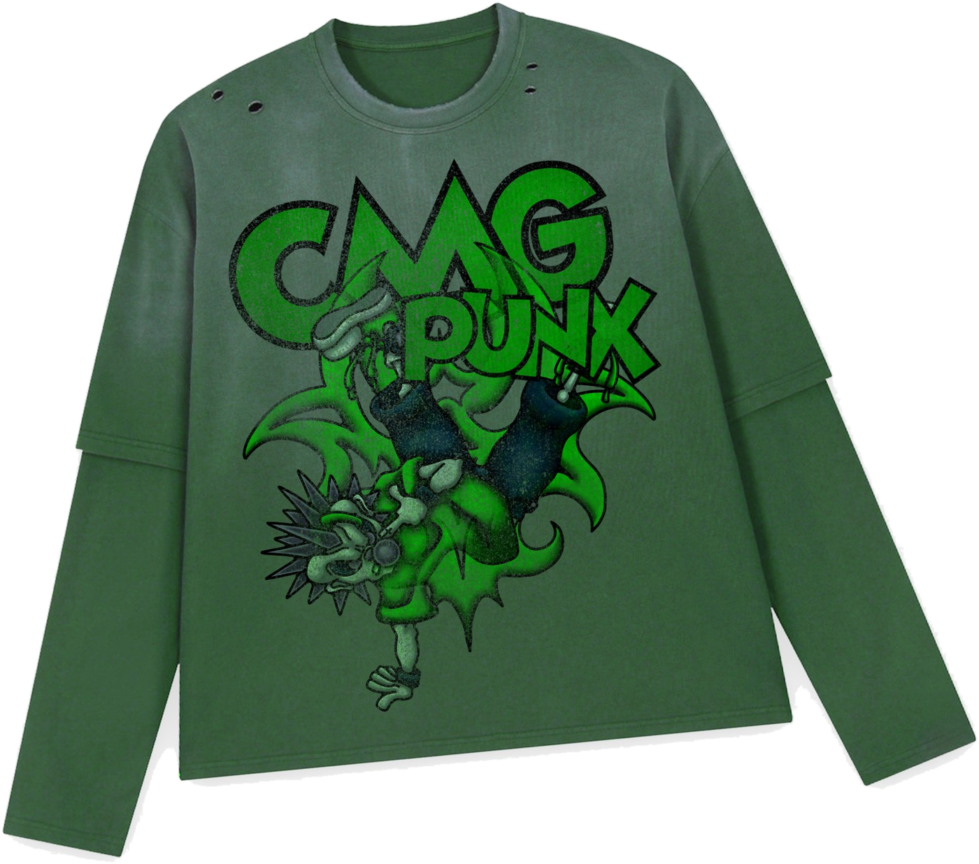 Rich Amiri Color Me Green merch design